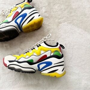 Ash Multicolor Athletic Shoes